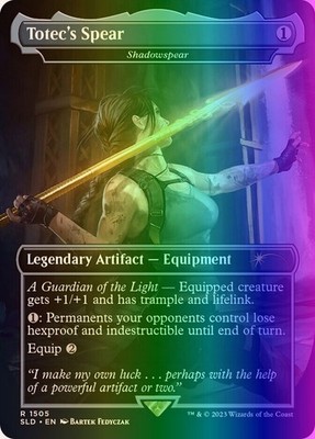 MTG Shadowspear (1505/3278) Secret Lair Drop Series LP FOIL- Alternate Name