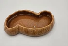 Vintage Haeger USA MCM Pottery 9" Table Garden Planter Cream And Brown
