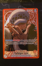 Trafalgar Law - OP14-001 (Alternate Art) OP14-001 The Azure Sea's Seven Foil NM