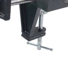 Double-Guide-Rod Bench Vise Sprayed Finish Workholding Tool Safeguard Pads