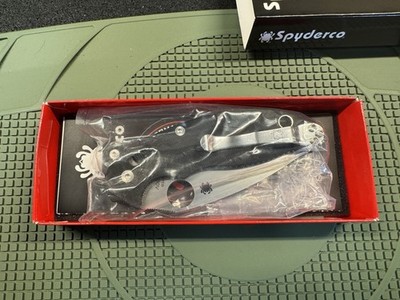 Spyderco Manix 2 S30V Black G10 New
