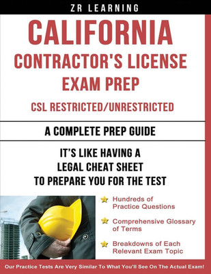 California Contractor'S License Exam Prep