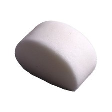 1 PC Steamed Bun Stress Realistic White Cut Bun Soft for Anxiety Party Kids 