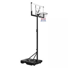 Portable Basketball Stand, 10 Ft. Height Adjustment Basketball Hoop Goal Porta