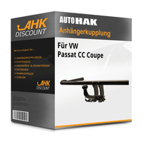 für VW Passat CC Coupe 06.2008-01.2012 Auto HAK AnhäNgerkupplung Abnehmbar NEU
