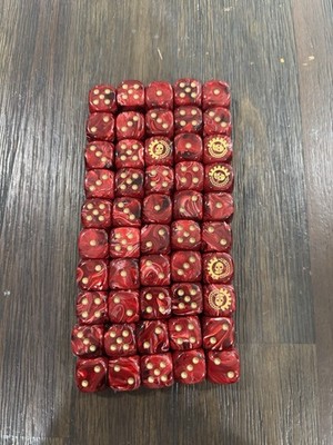 Warhammer 40K Adeptus Mechanicus Dice x50