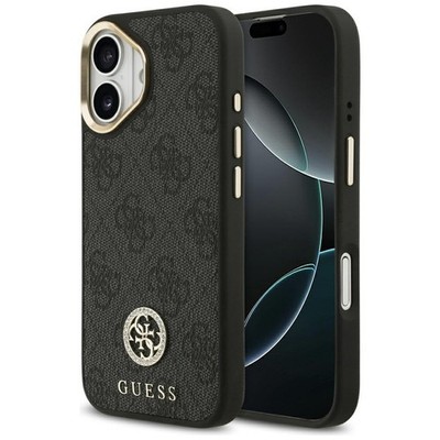 CG MOBILE Guess 4G Strass Logo kompatibel mit MagSafe Hülle für iPhone 17