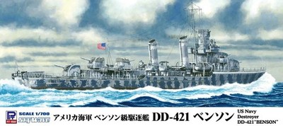 Pit-Road W231 US Destroyer Benson DD-421 1/700 Scale Plastic Model Kit