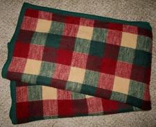 Biederlack Aurora Blanket Vintage Fleece Armchair Throw Stadium Lap USA 2 Sides