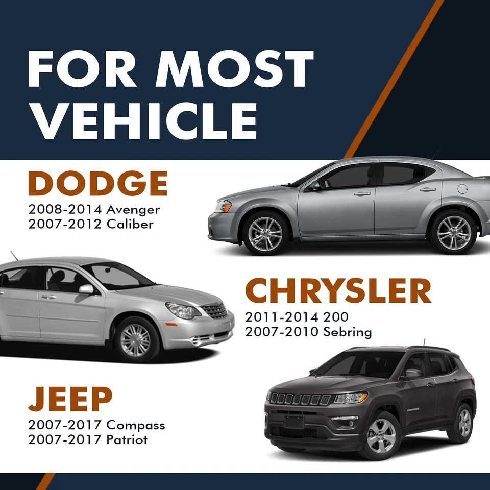 Juego de 4 rotores de freno de disco delanteros 294 mm-traseros 262 mm para Chrysler 200 2011-2014 Foto 2 de 4