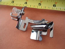 ADJUSTABLE Metal Bias Tape binder foot Low Shank for Singer Viking Elna 