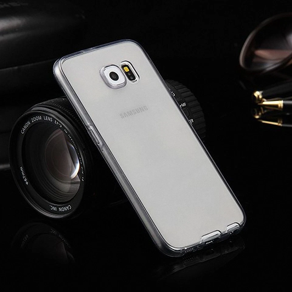 Huawei G8 Full Corpo 360 Silicone Custodia Protettiva Cellulare Bumper Grigio - Immagine 2 di 2