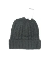 Men's Winter Hat Fluffy Cable Cuffed Beanie One Size Green Goodfellow and Co