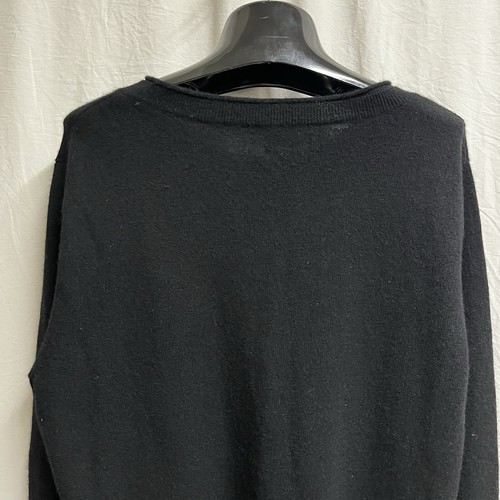 Prive 100% Kaschmir Langarm Weithals Pullover Pulli Schwarz Damen Gr. XL - Bild 6 von 8