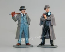 Mr. Sherlock Holmes & Dr. John Watson (WoD030 & WoD031) King & Country Miniature