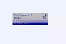 2 x Galderma Benzoyl Peroxide 2.5 Benzac AC 30GM for acne, pimples Pack of 2