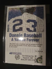 Don Mattingly Day U.S.P.S. EXTREMELY RARE Cancellation. READ DESCRIPTION
