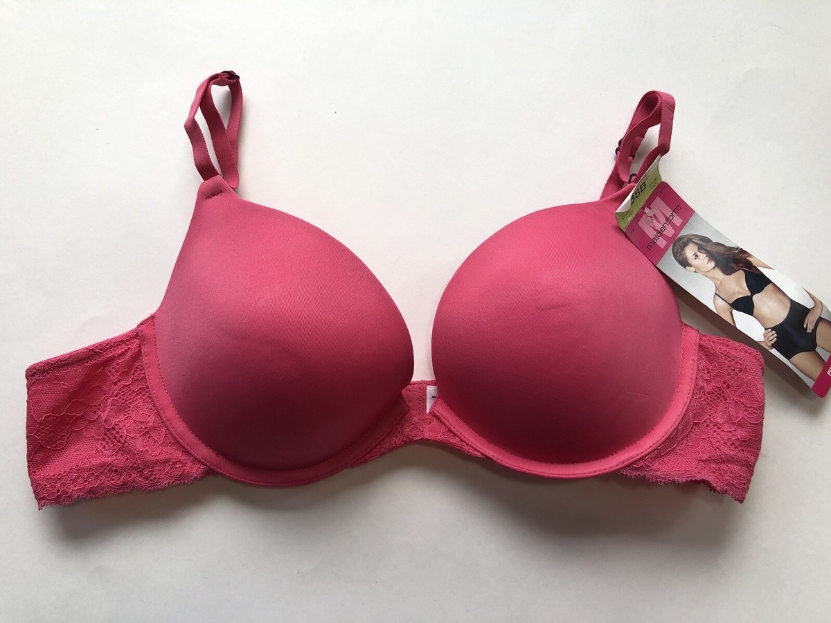 NWT Maidenform ONE FAB FIT PUSH UP Underwire Bra 07180 38B | eBay