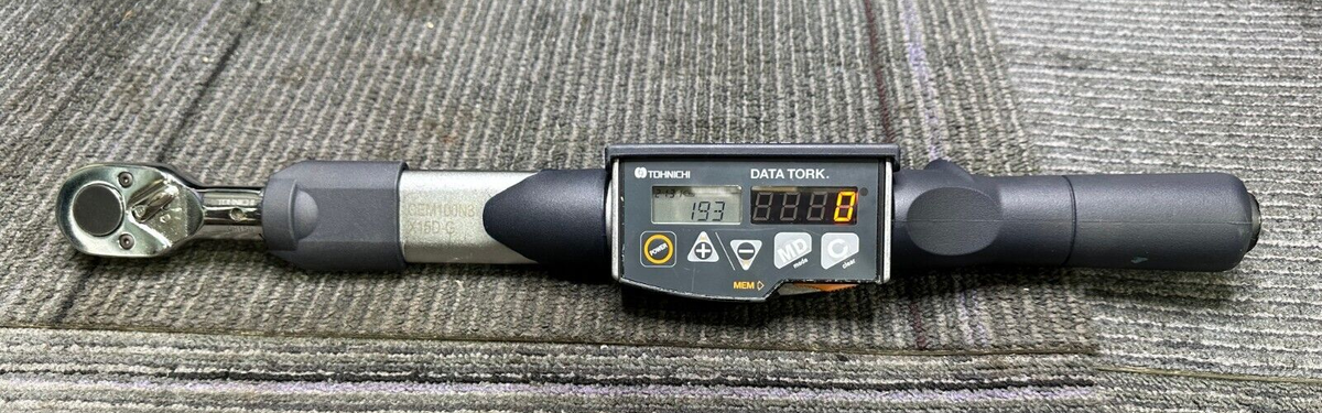 Tohnichi Model Cem100n3x15d-g Digital Torque Wrench for sale Tohnichi Model Cem100n3x15d-g Digital Torque Wrench for sale