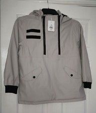 Bnwt Outfit Stone Over The Head Hooded Jacket Age 9 Rrp £26