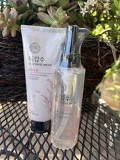The Face Shop Rice Water Bright Cleansing Foam, Light Cleansing Oil 5.fl Sealed