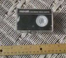 MAXELL HGX-GOLD 30 CAMCORDER VIDEOCASSETTE, ONE UNUSED L33