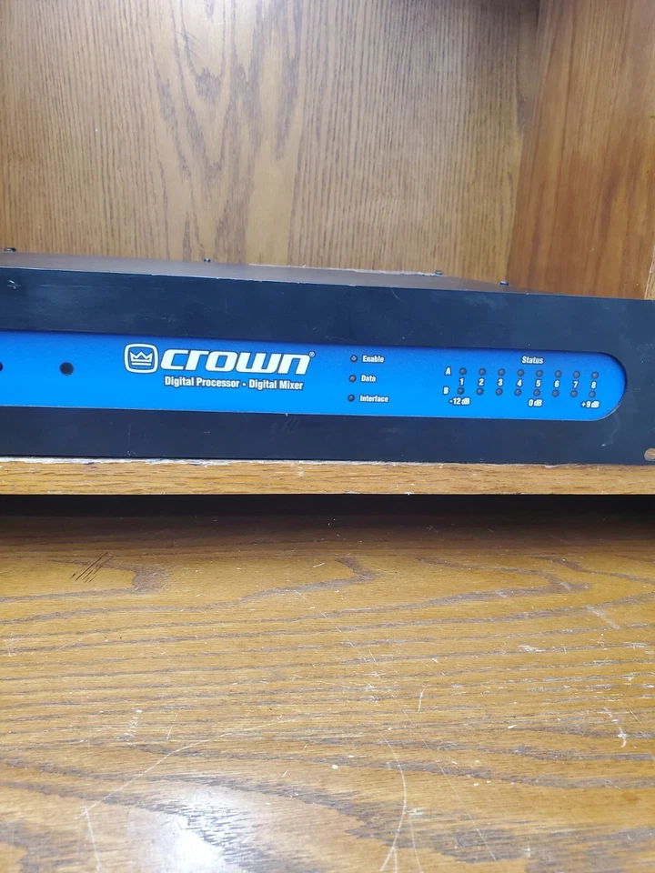Crown IQ USM 810 Ultra Series Digital Processing Mixer - Used, Powers On. As Is - Image 3 of 4