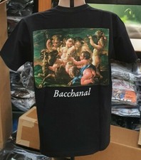 SS15 Supreme Bacchanal T-Shirt Schwarz Größe Mittelgroß M Hergestellt IN USA
