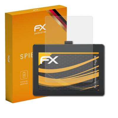 atFoliX 2x Displayfolie für Huion Inspiroy Frego M Schutzfolie matt&stoßfest