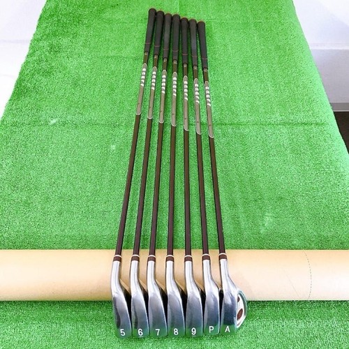 Ladies Onoff Iron Set 5-9 Pw Aw 7pc RH SMOOTH KICK LP-410I Graphite Women Golf - Picture 7 of 12