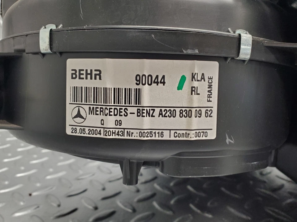 ⚙47943⚙ Mercedes-Benz R230 350SL Caja Calefactora Soplador Carcasa Behr A2308300962 Foto 3 de 4