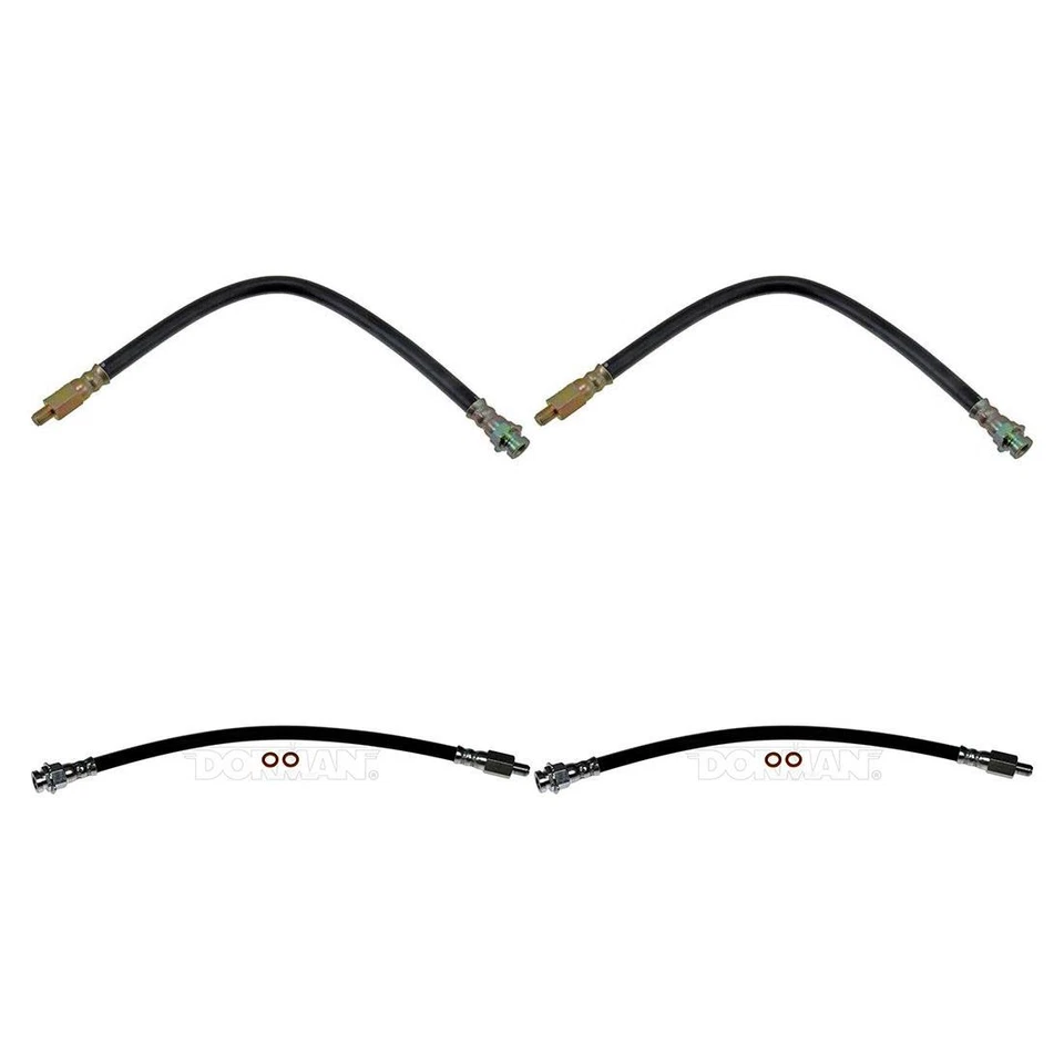 Línea de manguera de freno delantero trasero Dorman 4 piezas para 1963 1964 1965 Mercury Comet Foto 2 de 4