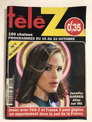 Jennifer Tele TELE Z n°1153 - 2004 - JENNIFER GARNER - PATRICK SEBASTIEN | eBay