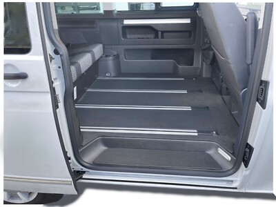 ARIBA Gastraum-matte passend für VW T6.1 Multivan Premium Velours Fußmatten