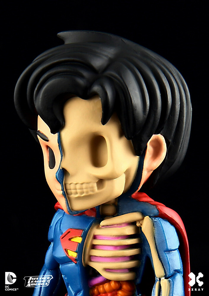 Figurine Superman X-Ray Jason Freeny Mighty Jaxx artoys figurine marvel hero boite