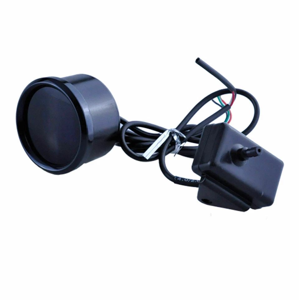 Kit Medidor Eléctrico Turbo Boost Digital 12V con Sensor para Coche 52mm 2" LCD 0~29 PSI Foto 2 de 4