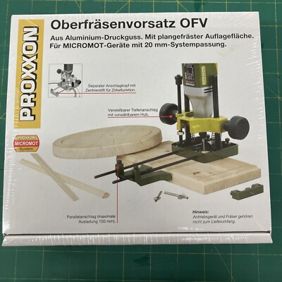 PROXXON Router Base OFV, #28566 | eBay