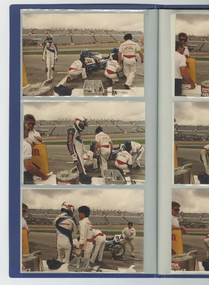 Photo Albums Snapshots 1987 Daytona 200 Motorcycle MotoGP SuperBike Race Suzuki - Image 4 of 4
