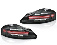 Porsche 986 Boxster 718 Style LED Tail Lights (Red Center Bar)  New Release