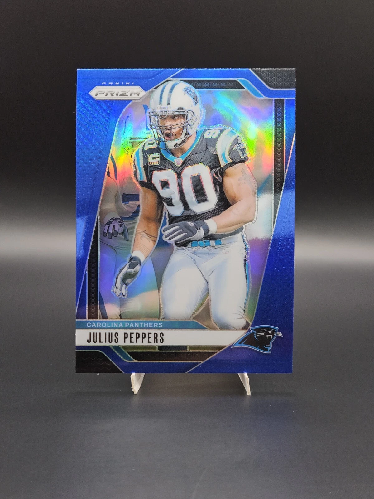 2024 Prizm Julius Peppers -BLUE- SSP #43 Carolina Panthers