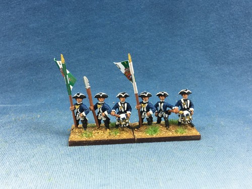 15mm Seven Years War WGS painted Brunswick Army Imhoff Infantry BW3 - Picture 7 of 10