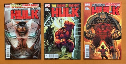 Hulk #39, 40 & 41 Omegex all 3 parts (Marvel 2011) 3 x NM / NM- comics - Picture 1 of 6