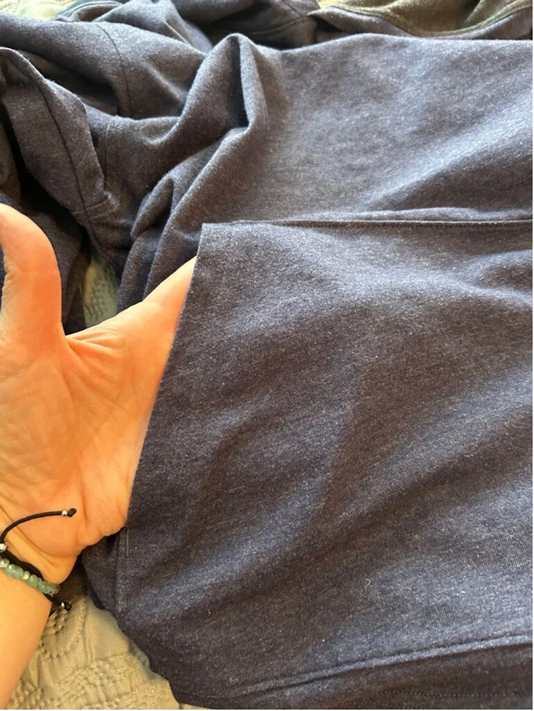 VETEMENTS Felpa con cappuccio blu Under Armour da uomo taglia L