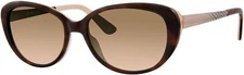 NEW Liz Claiborne LC L571 Sunglasses 0HMV Havana Peach 100% AUTHENTIC