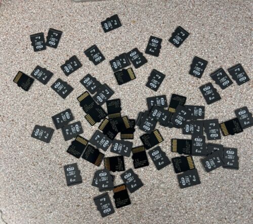 Lot Of 50 Micro SD Memory Card 4GB High Speed TF