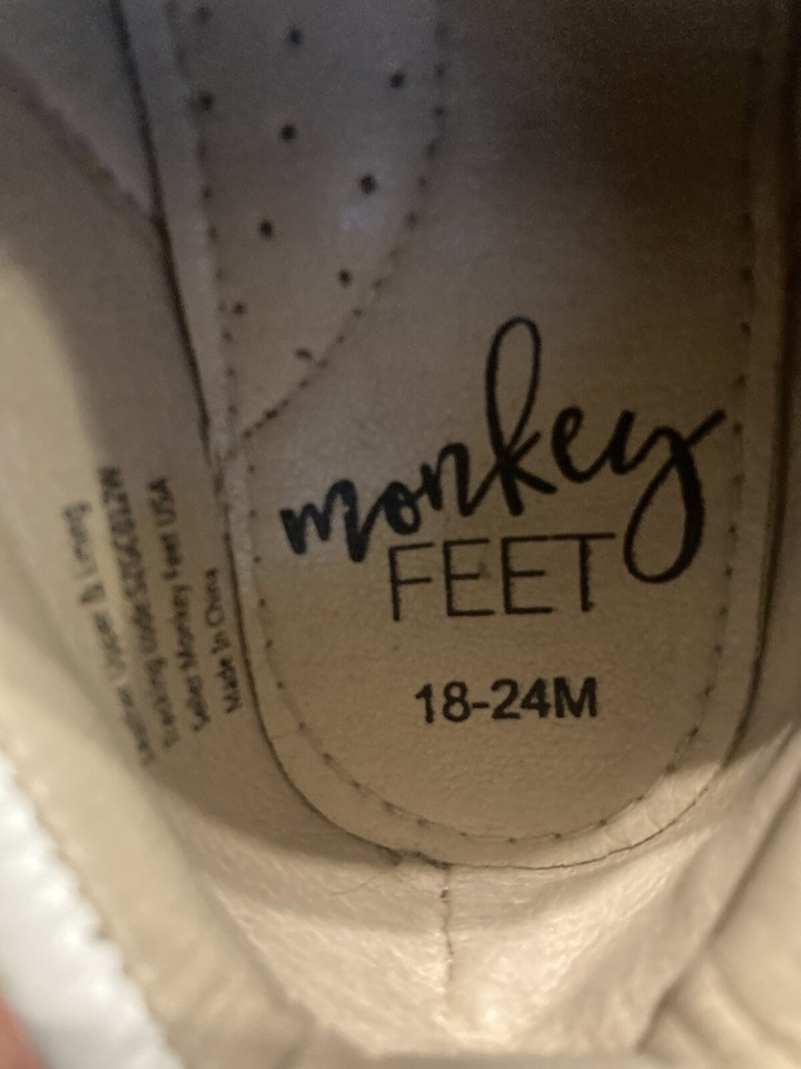 Monkey Feet Baby Shoes Baseball Leather Size 1824 Months. Gender