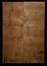 Western Curly Maple #111 Knife Scales 5.2"x 1.8"x 3/8"
