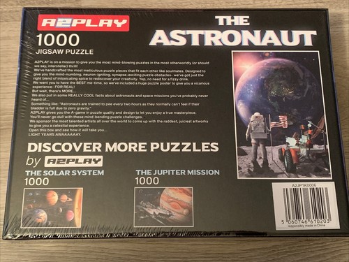 A2Play The Astronaut 1000 Jigsaw Puzzle - Picture 2 of 3