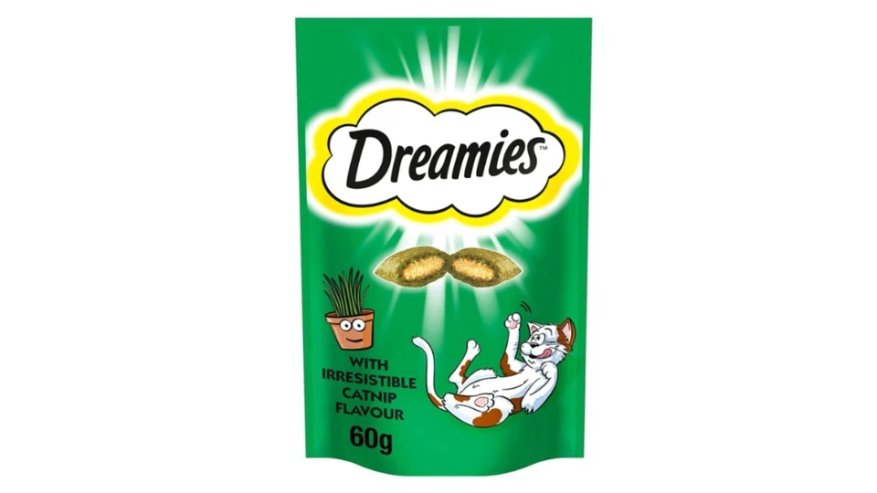Dreamies Cat Treats With Tasty Chicken,Irresistable Catnip,Delicious Cheese 60g - Image 4 of 4