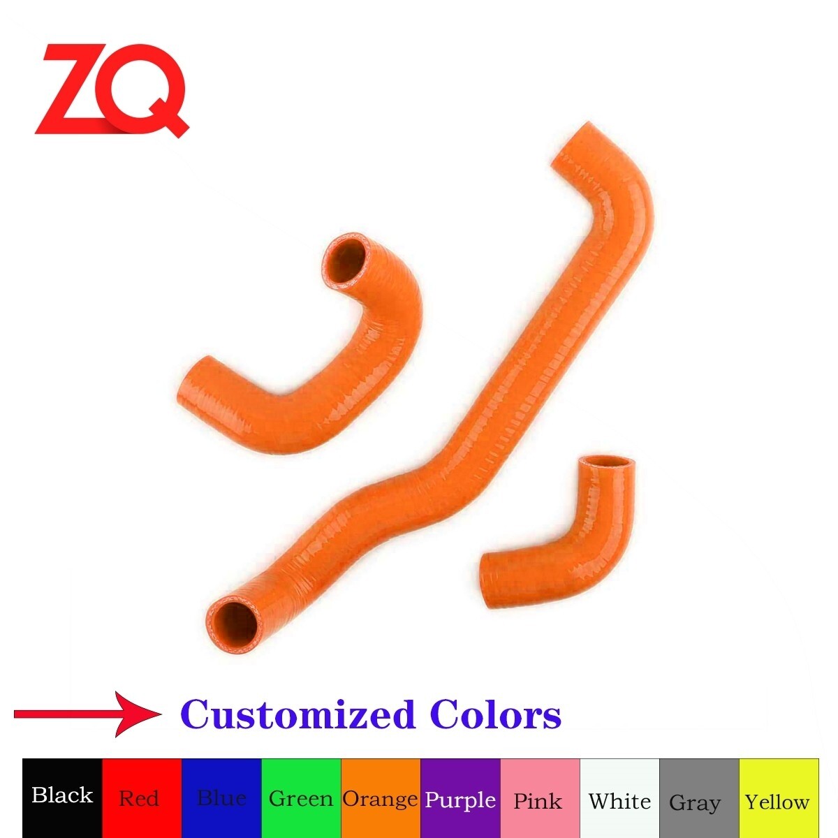 Silicone Hose Blue Tube For Abarth Grande Punto Alfa Romeo MiTo Giulietta 1.4 TB